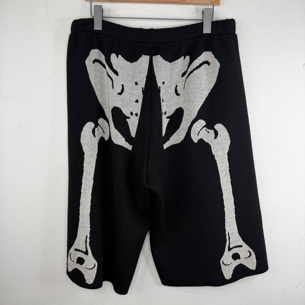 Loewe Wool Skeleton Long Shorts