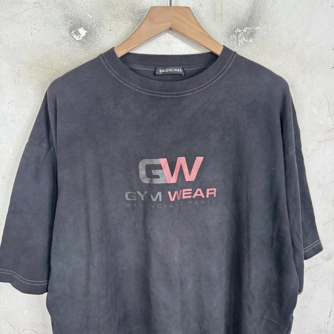 Balenciaga Dyed Gymwear T-Shirt
