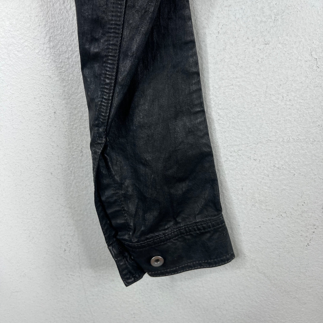 DRKSHDW Tec Trucker Waxed Denim Jacket