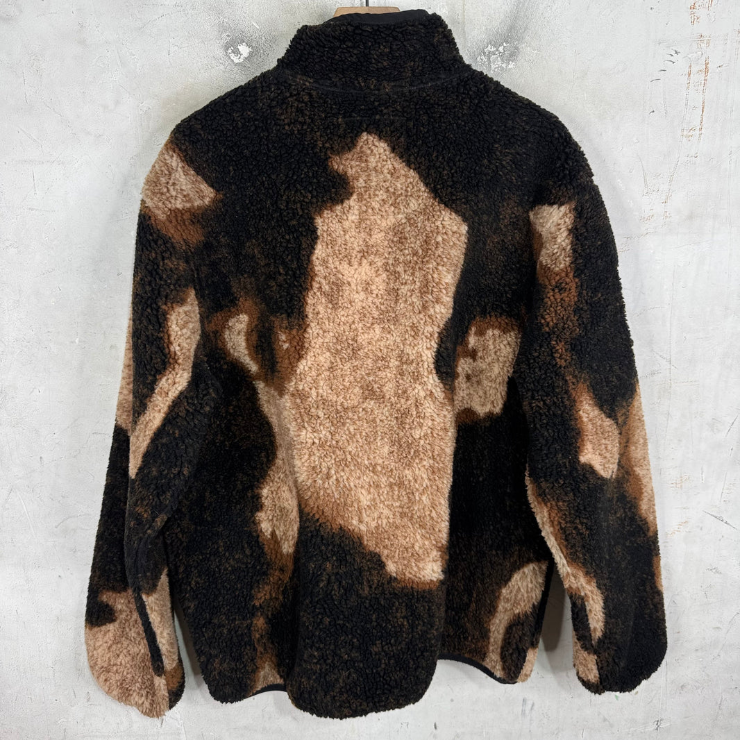 Supreme x TNF Bleached Fleece Jacket