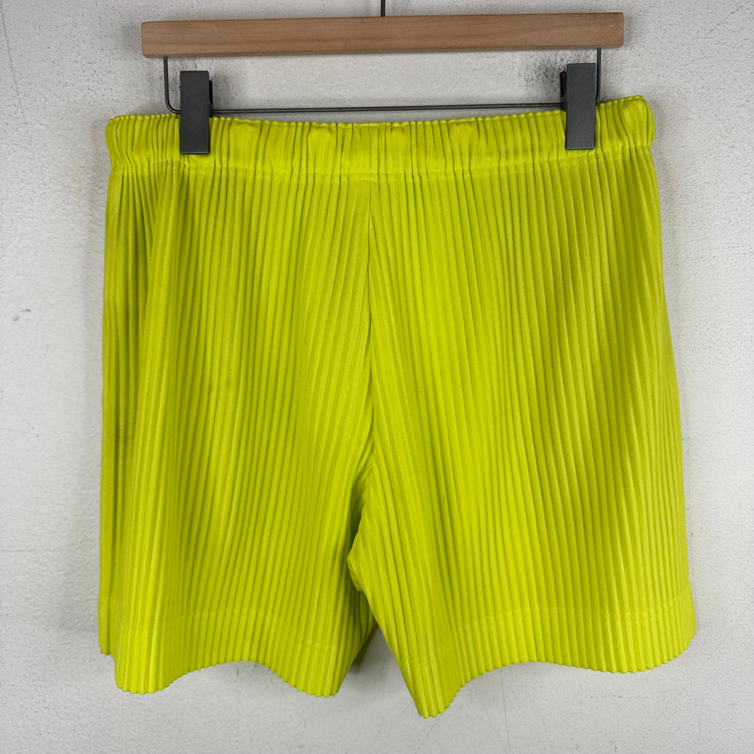 Issey Miyake Plisse Neon Shorts
