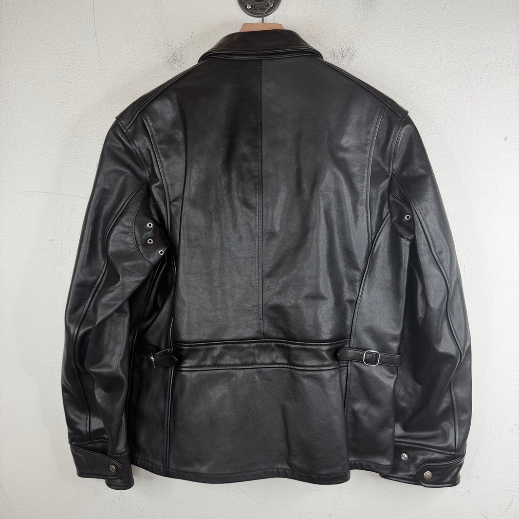 Stussy Junya Watanabe CDG Black Leather Jacket