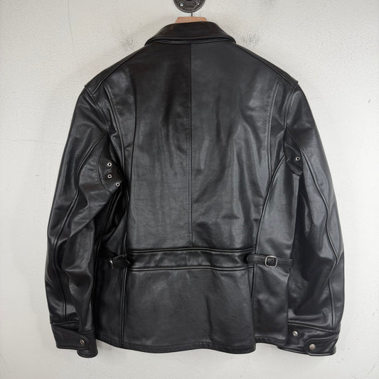 Stussy Junya Watanabe CDG Black Leather Jacket