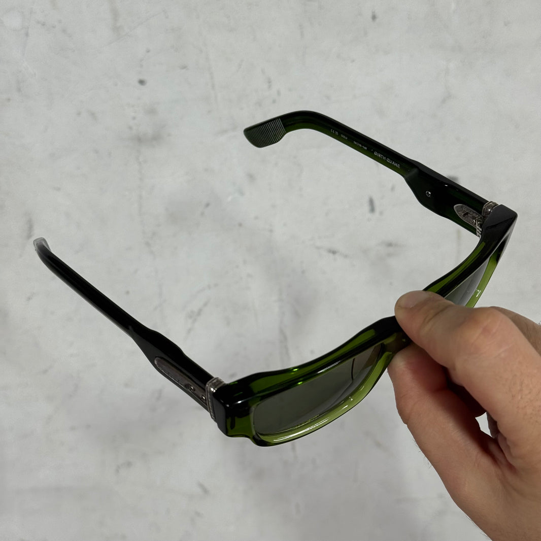 Chrome Hearts Girth Quake Green Translucent Sunglasses