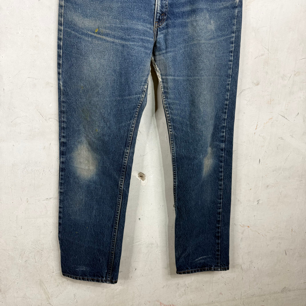 Levi's Straight Fit Orange Tab Jeans
