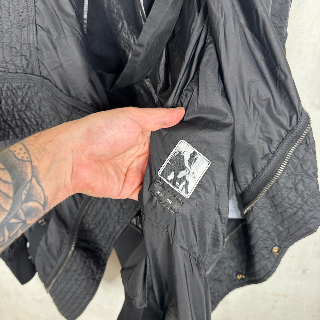 DRKSHDW Nylon Petal Collar Jacket
