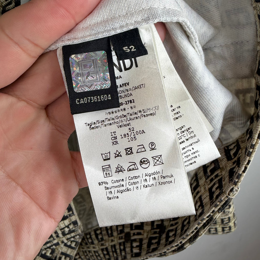 Fendi Monogram Trucker Jacket