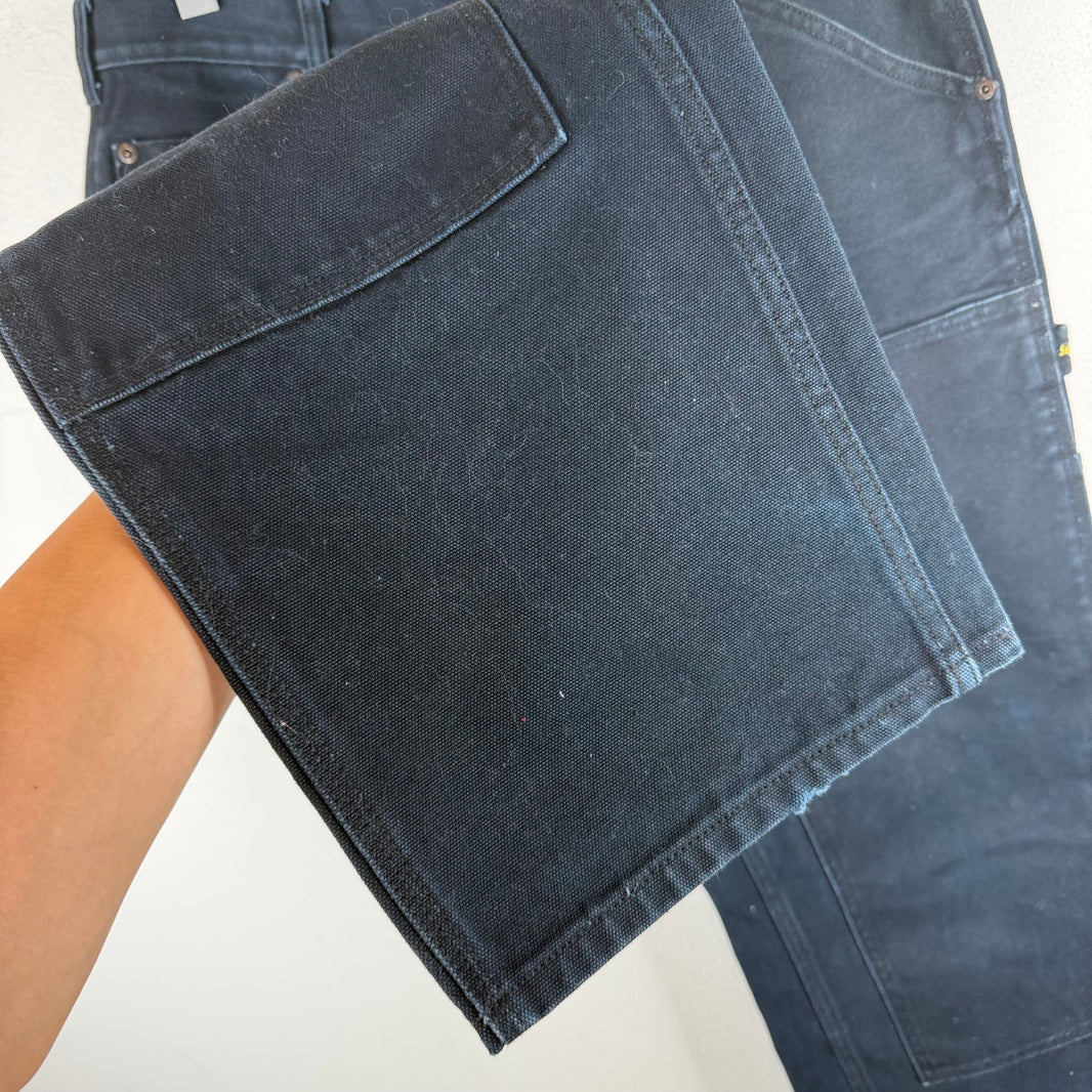 Supreme Navy Double Knee Jeans