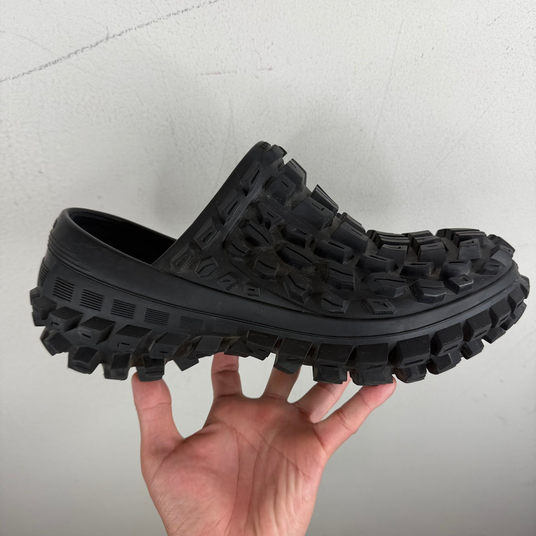 Balenciaga Black Defender Clogs