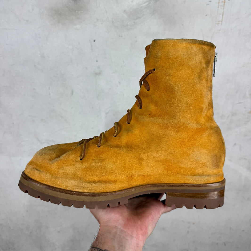 424 Suede Laced Marathon Boots