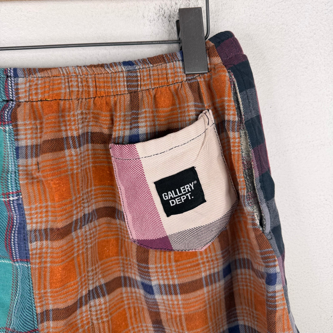 Gallery Dept Patchwork Flannel Shorts