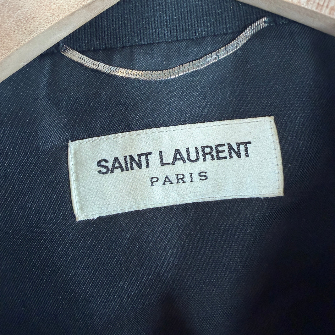 Saint Laurent Tie Dye Bomber Jacket