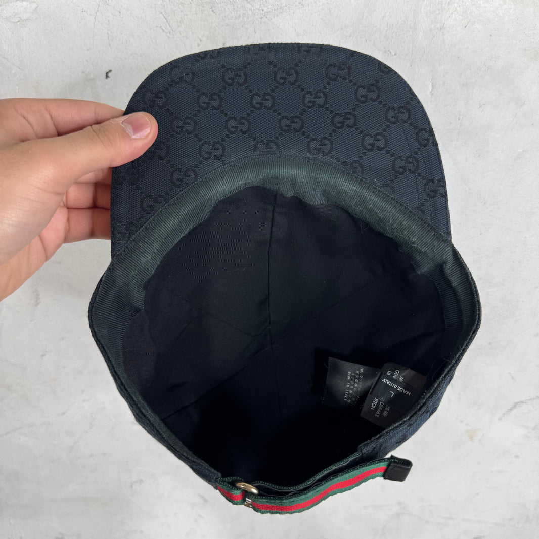 Gucci Monogram Black Hat