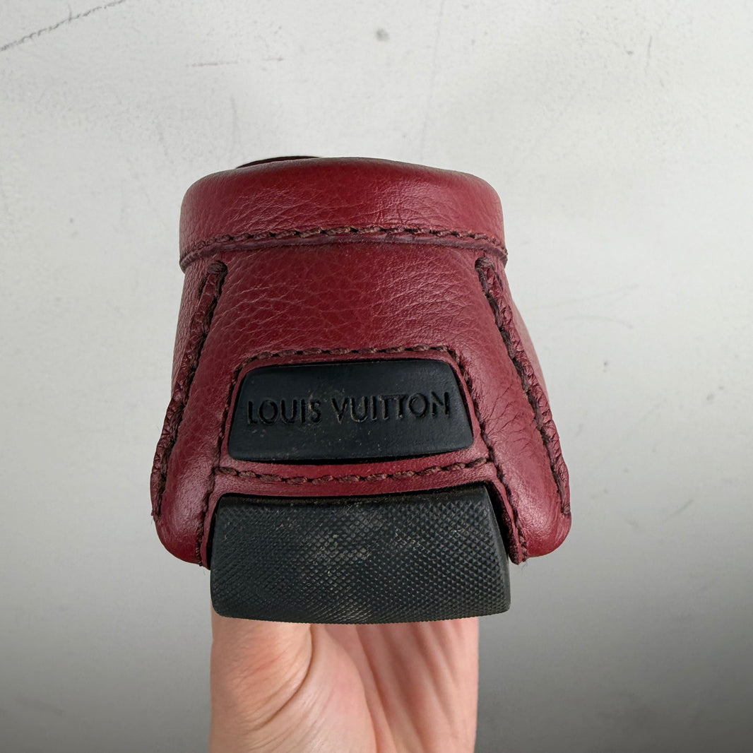 Louis Vuitton Red Driving Shoes
