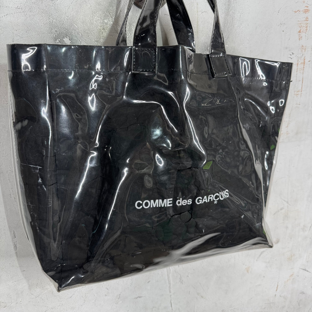 CDG PVC Logo Tote