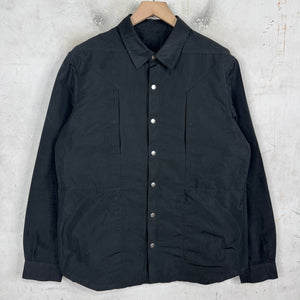 Rick Owens Lido Nylon Back Strap Overshirt