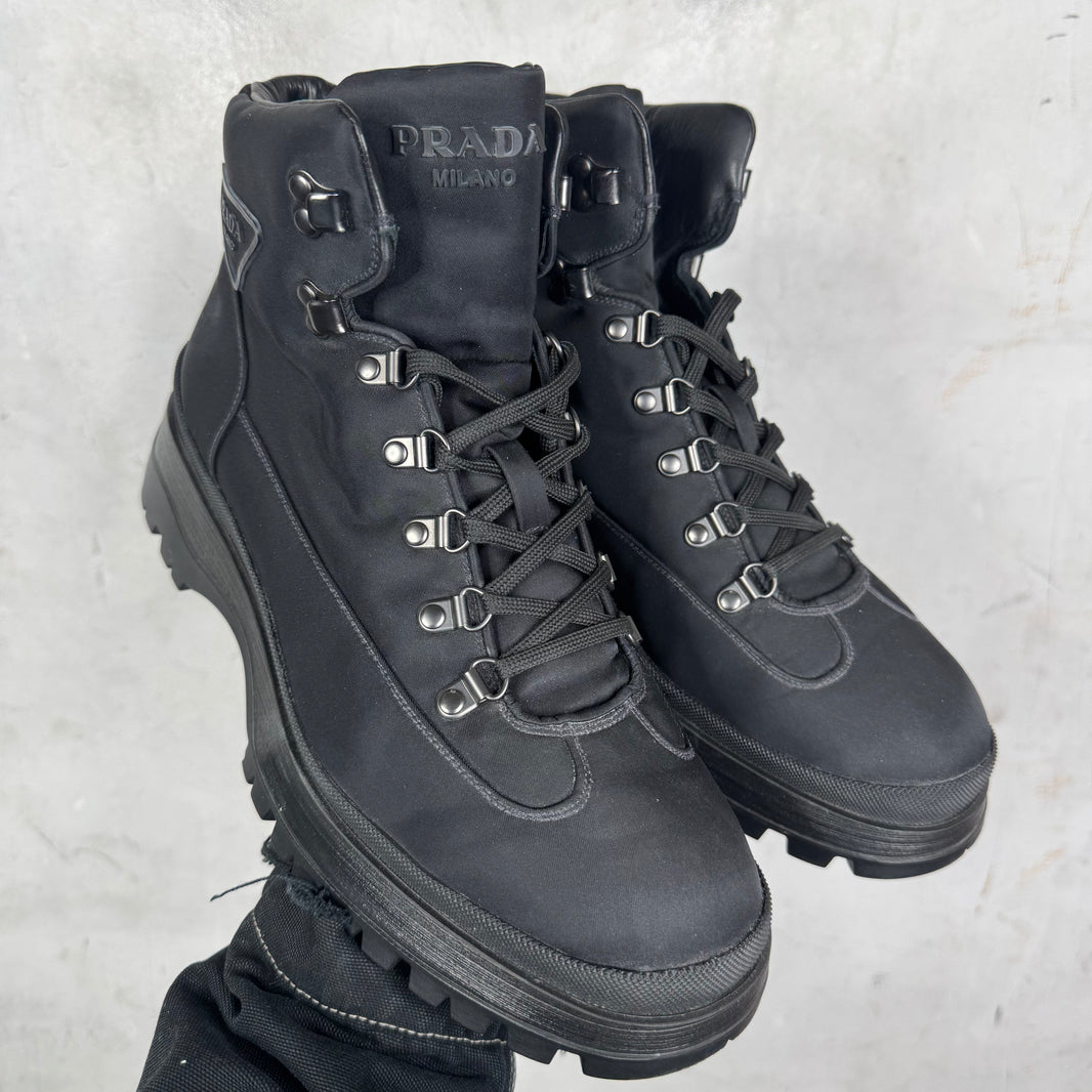 Prada ReNylon Brixxen Boots