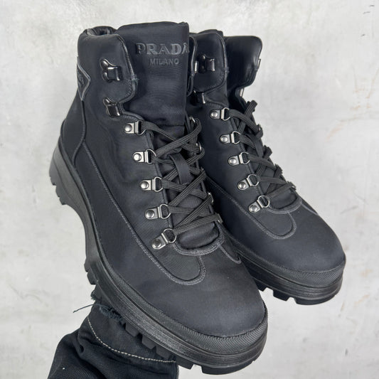 Prada ReNylon Brixxen Boots