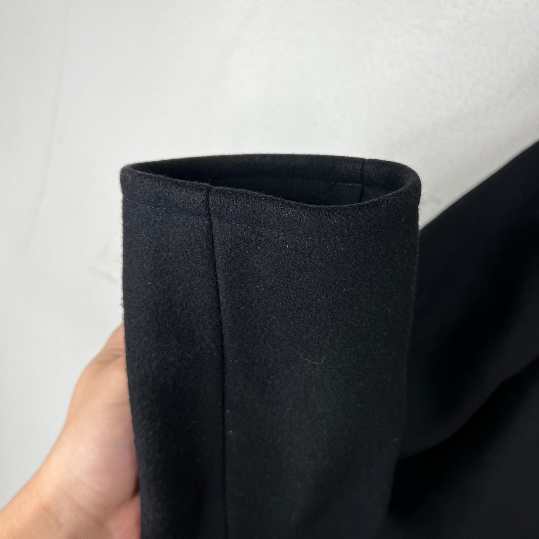 Saint Laurent Button Up Wool Coat