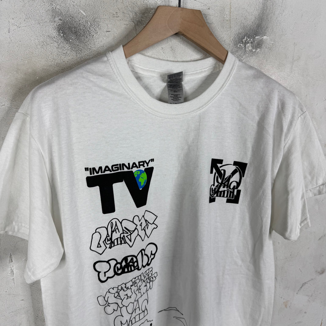 Off White x Katsu Imaginary TV T-Shirt