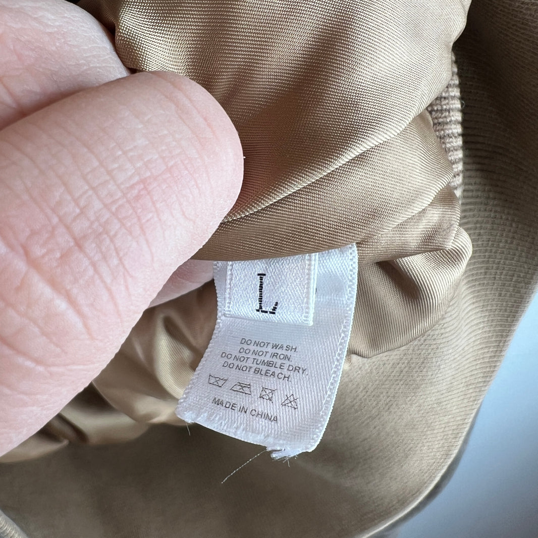 Mowalola Brown Crash Bomber Jacket