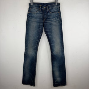 RRL Bootcut Whiskered Selvedge Jeans