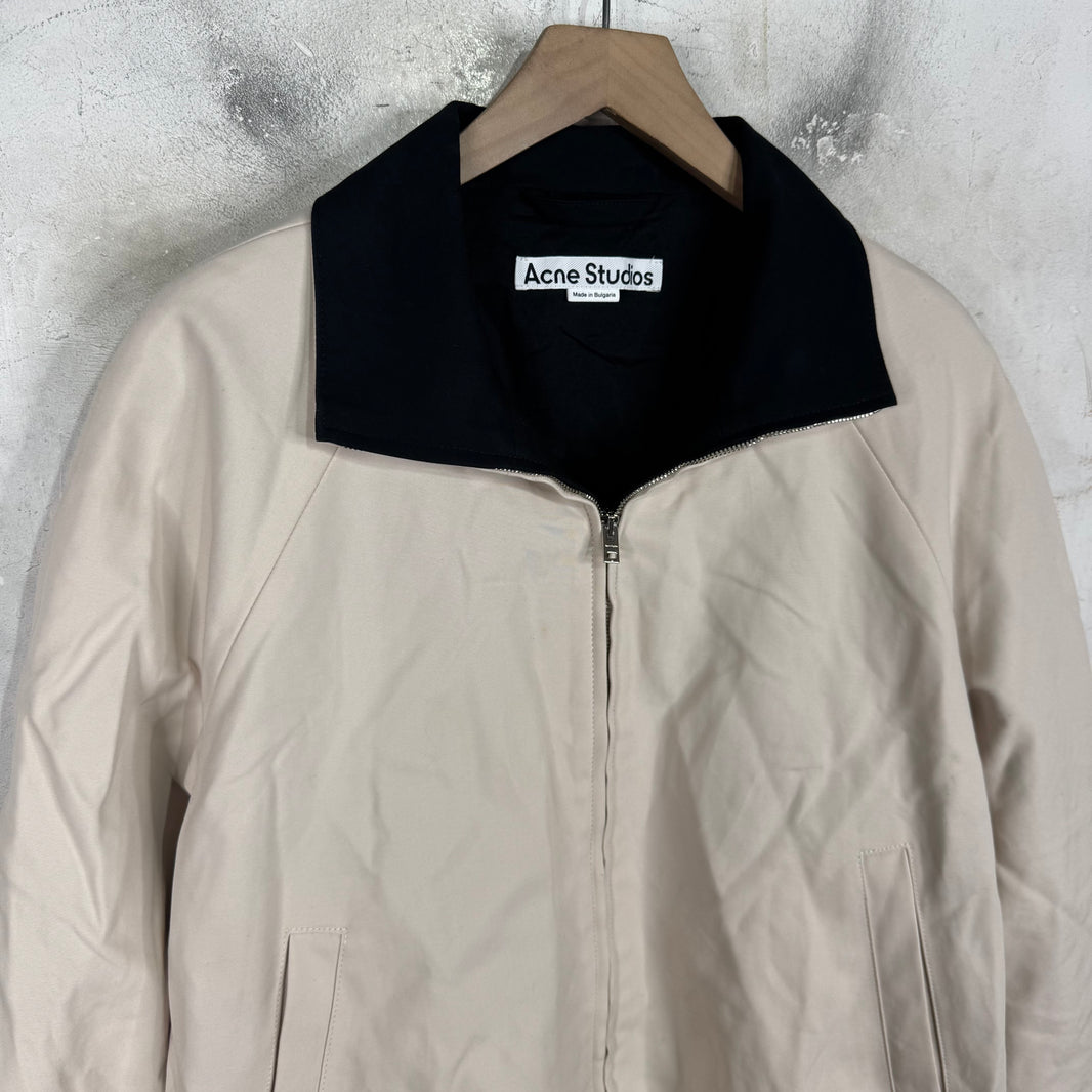 Acne Studios Stockholm Logo Canvas Work Jacke