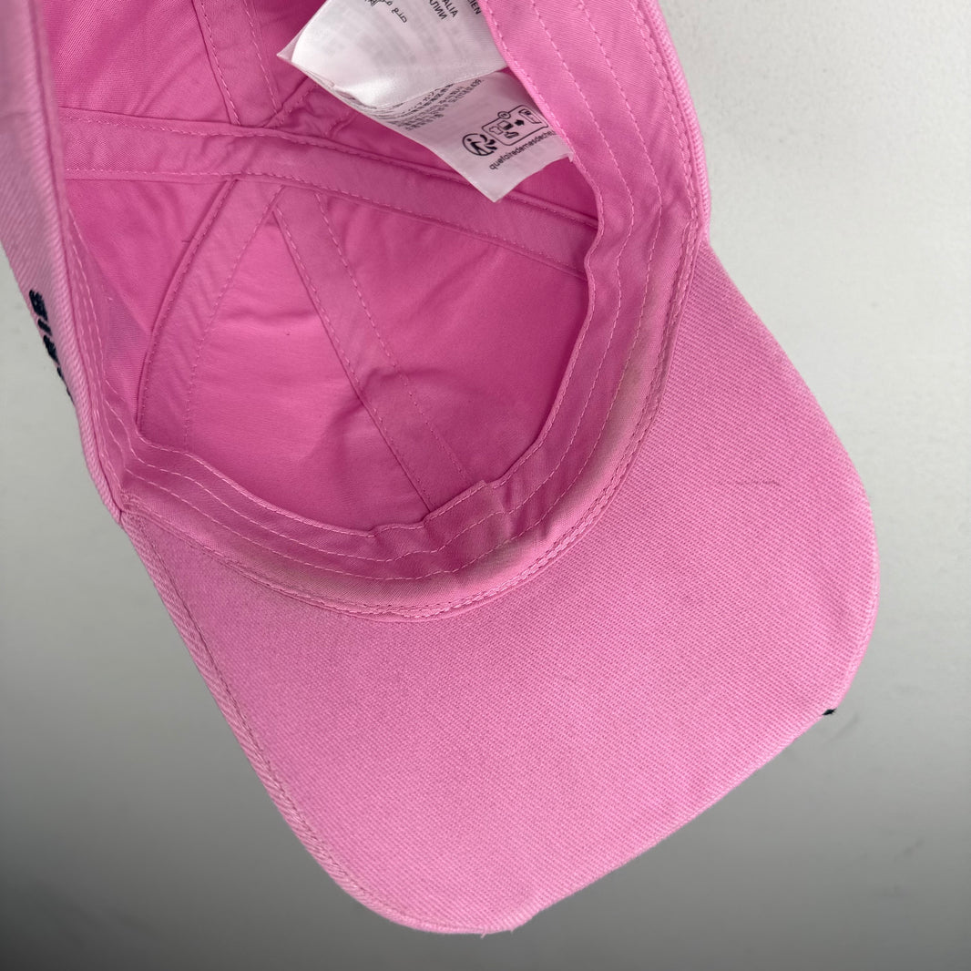 Balenciaga Pink Soccer Hat