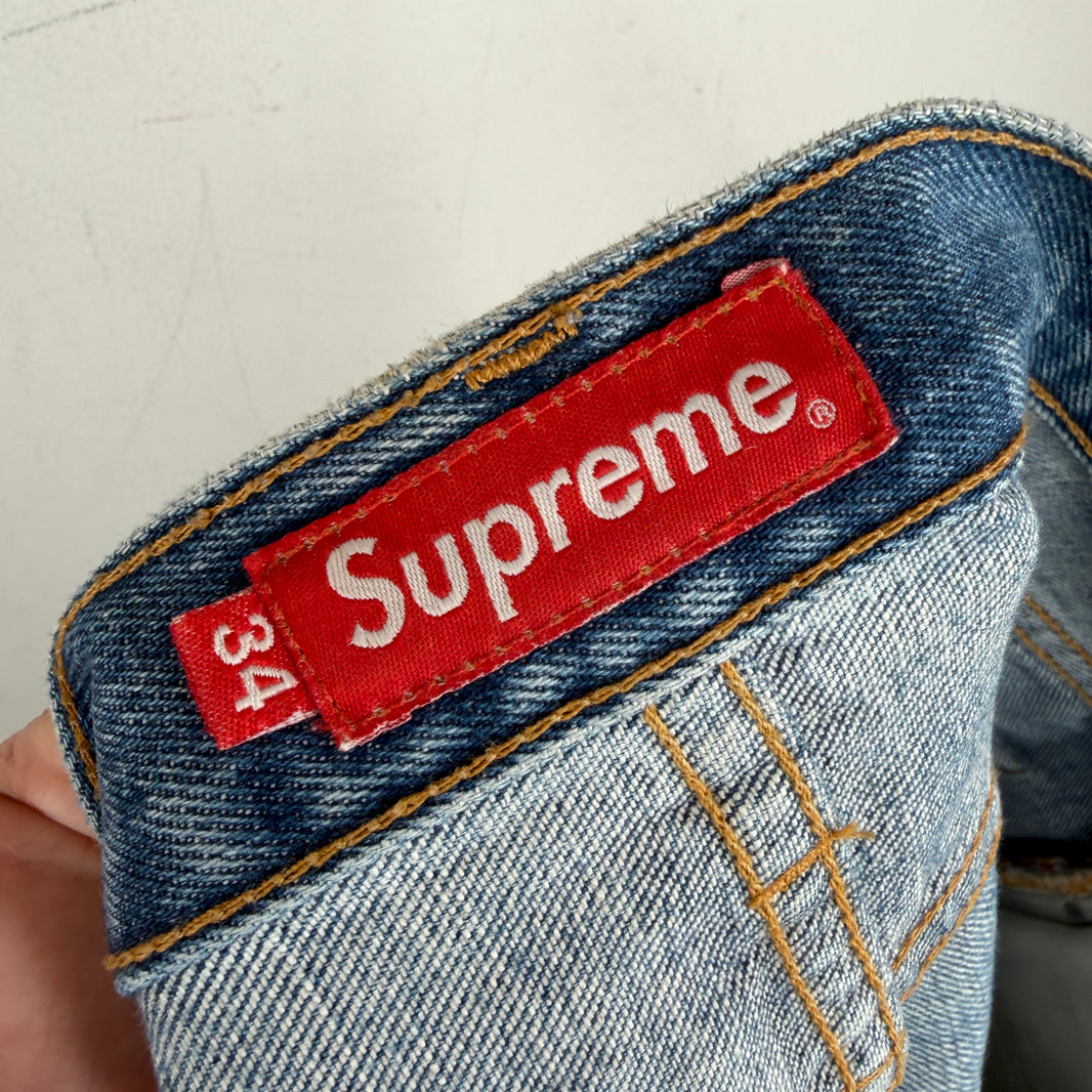 Supreme Selvedge Slim Leg Denim Jeans