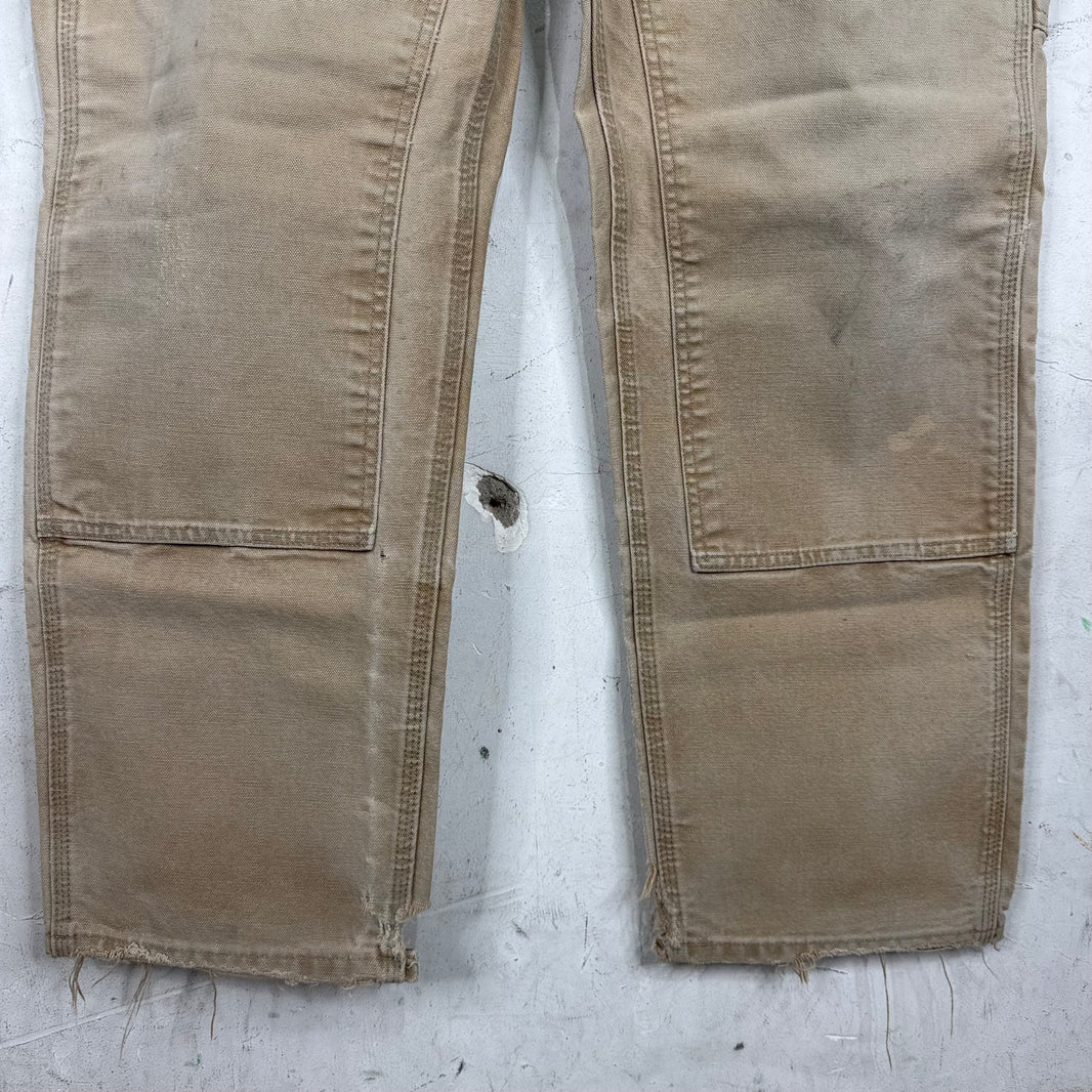 Vintage Carhartt Smoked Beige Double Knees