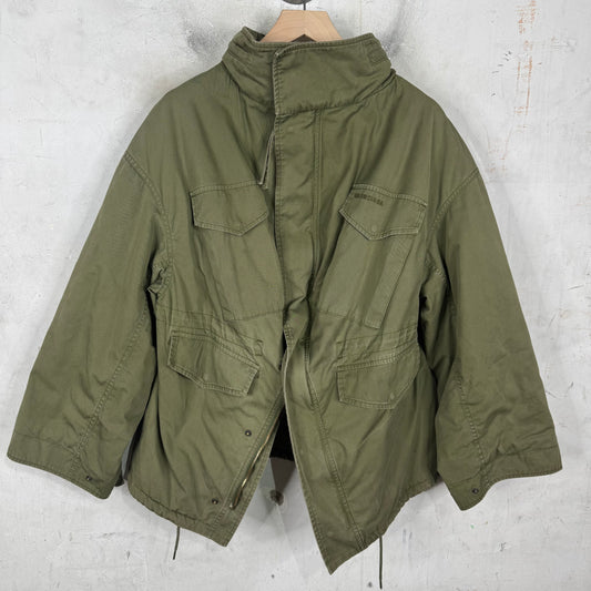 Balenciaga Khaki Swing Jacket
