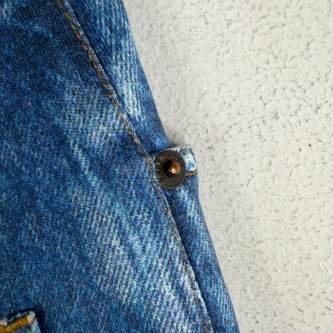 Balenciaga Homewear Tromp Denim Pants