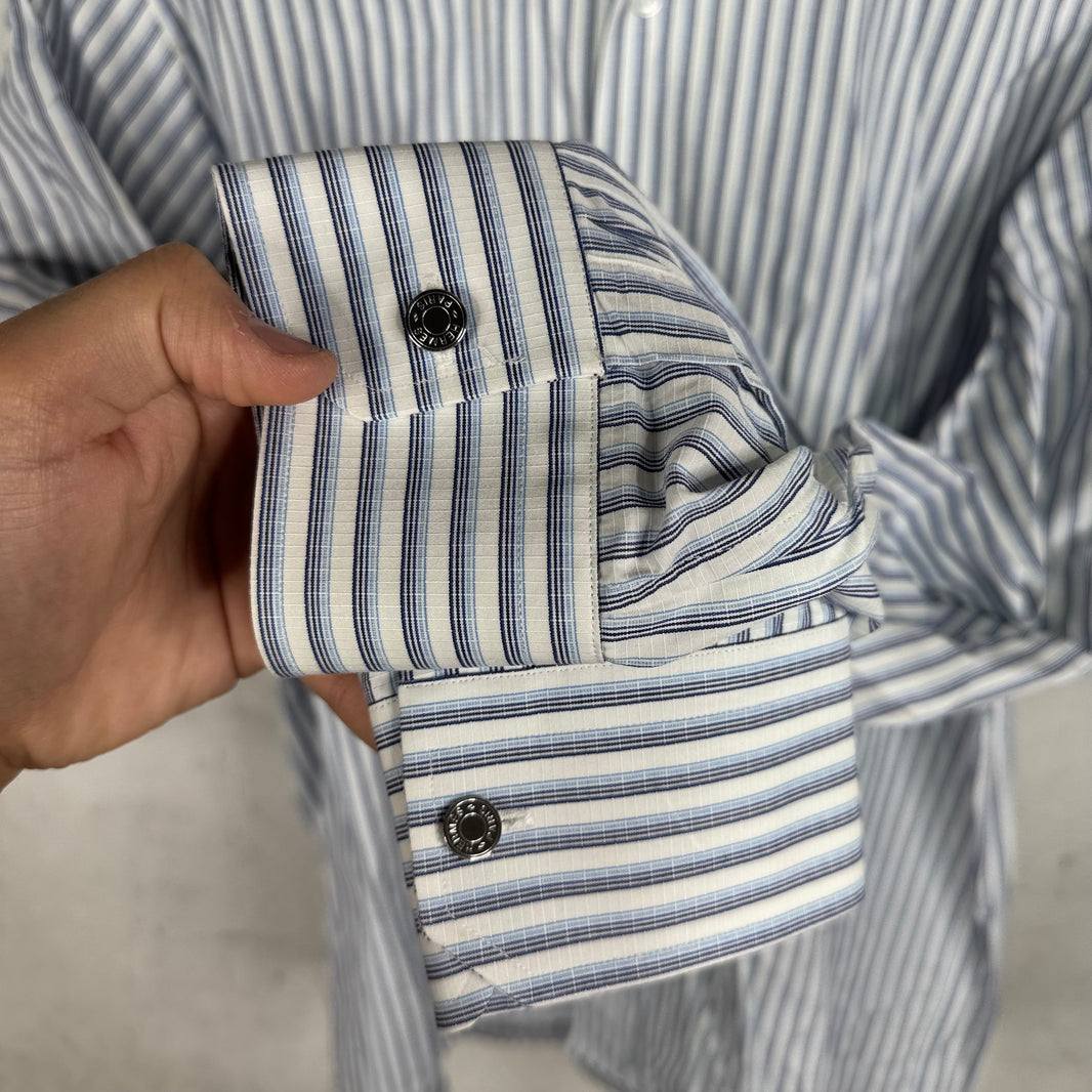 Hermes Striped Ripstop Overshirt