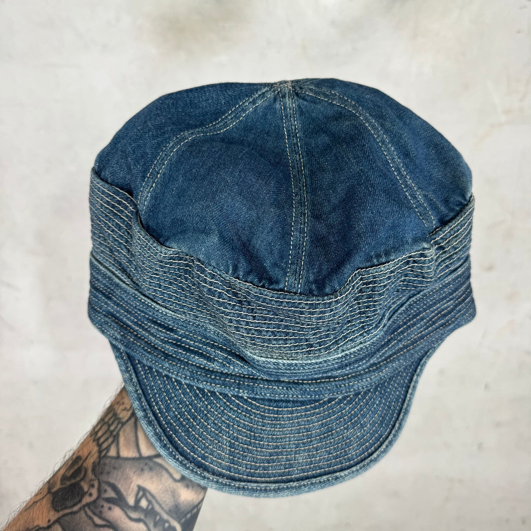 Kapital Denim Conductor Hat