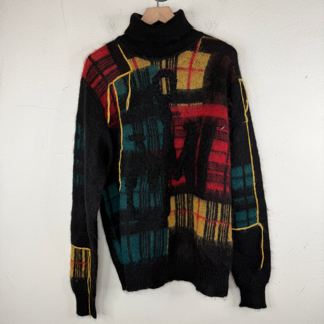 JW Anderson Plaid Mohair Sweater