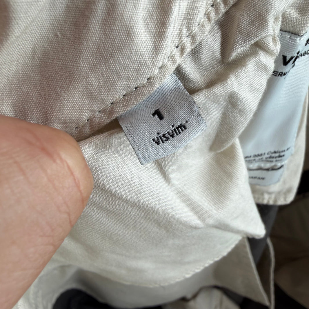 Visvim Gray Buckleback Chino Pants