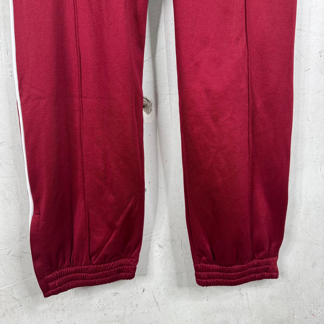 Wales Bonner Burgundy Track Pants