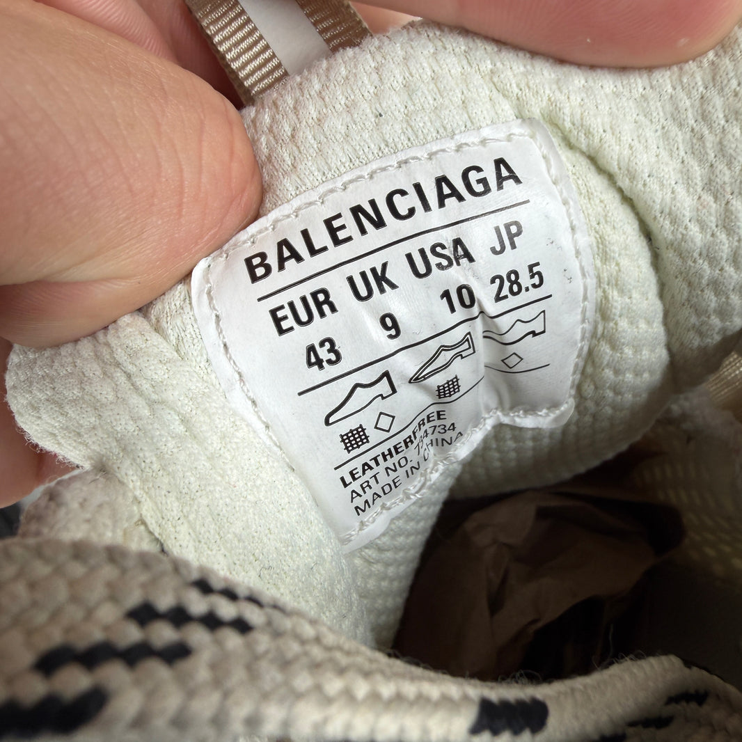 Balenciaga Cream/Silver 3XL Sneakers