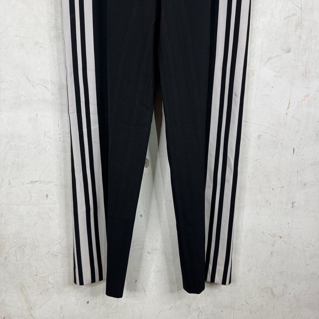 Balenciaga Snap Striped Loose Trousers