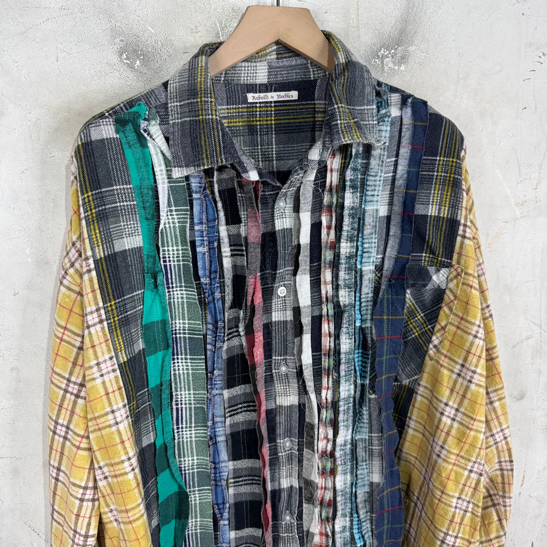 Needles Rebuilt MultiPaneled Flannel