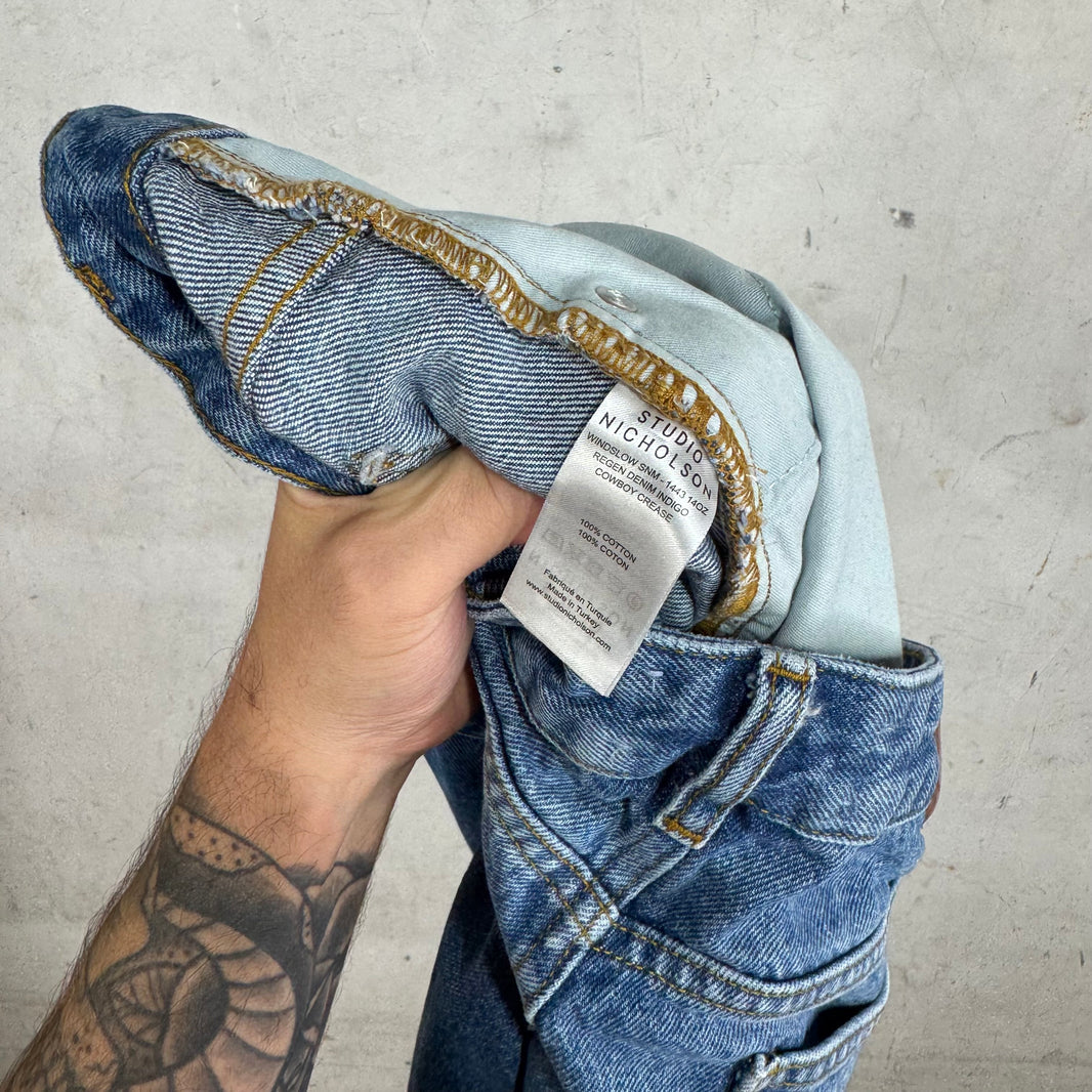 Studio Nicholson Stone Wash Jeans
