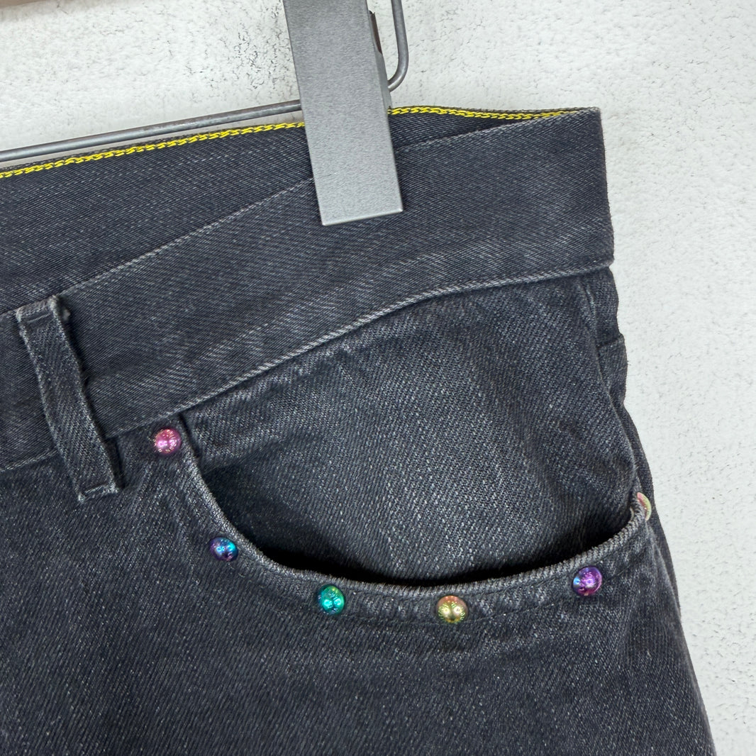 Louis Vuitton Fragment Studded Jeans