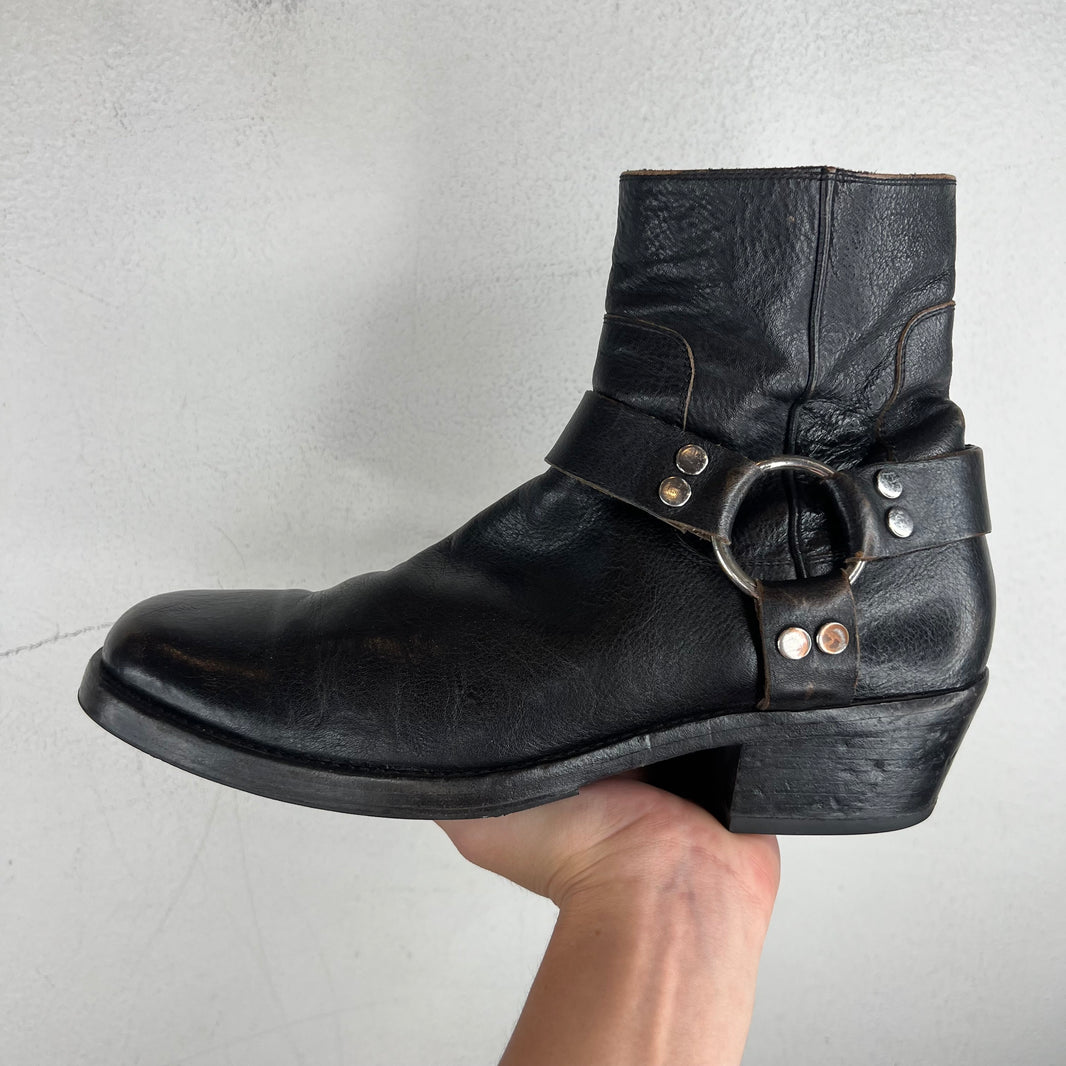 Balenciaga Harness Leather Boots