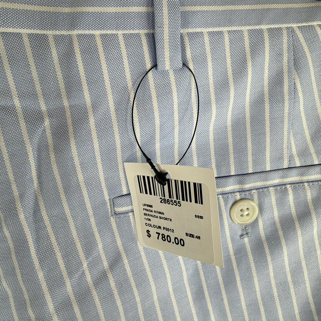 Prada Striped Shorts