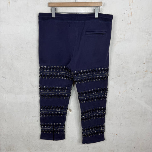 HBA Zip-Off Laced Sweatpants