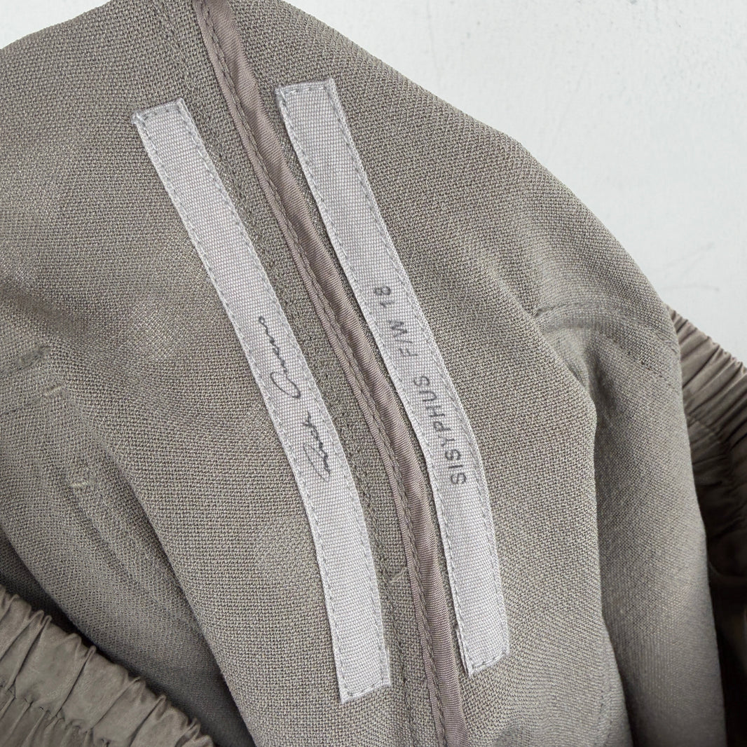 Rick Owens Dust 3/4 Wool Pants