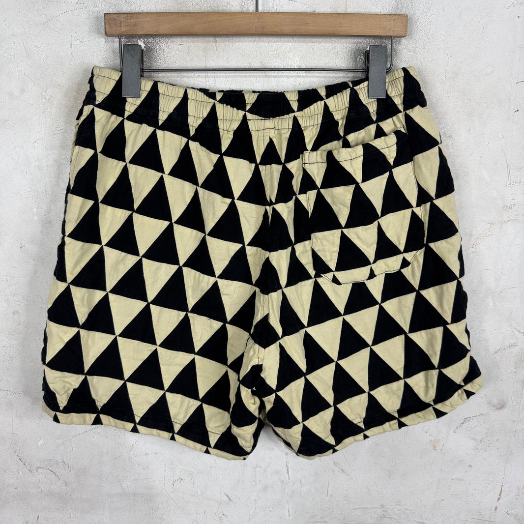 Bode Quilted Patch Shorts