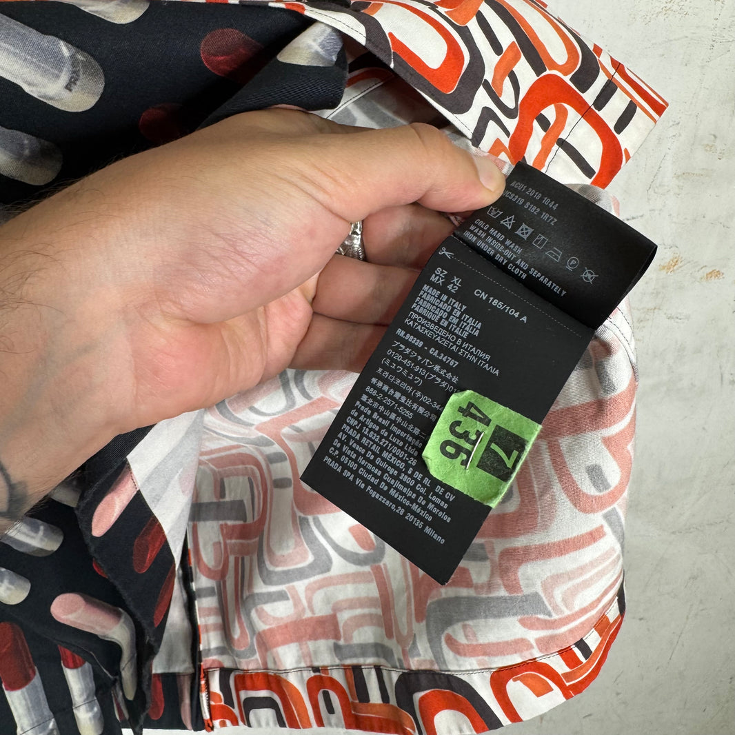 Prada Lipstick Double Match Shirt
