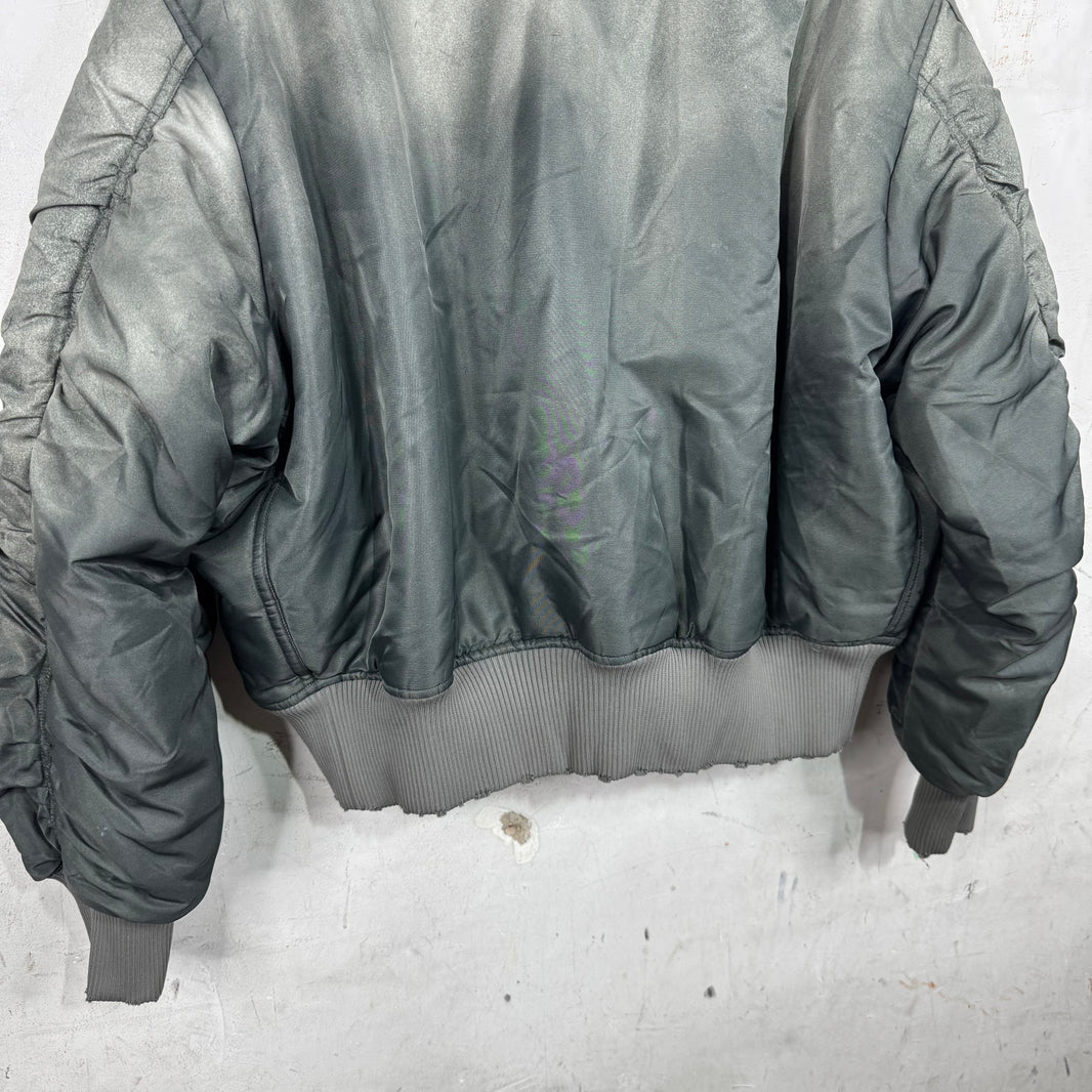 Acne Studios Distressed Bondage Bomber