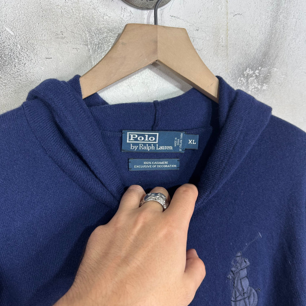 Ralph Lauren Cashmere Big Pony Hoodie